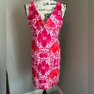 Beautiful Jones New York Pink and White Dress